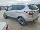 2017 Ford Escape Titanium Серебряный vin: 1FMCU0JDXHUE57577