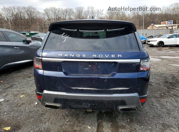 SALWR2SU1LA707983 2020 LAND ROVER RANGE Blue Widok wnętrza z przodu