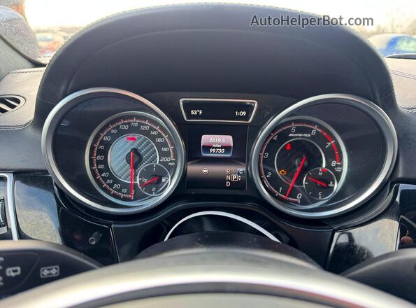 4JGDA7FB0JB055078 2018 MERCEDES-BENZ GLE Черный Вид панели приборов