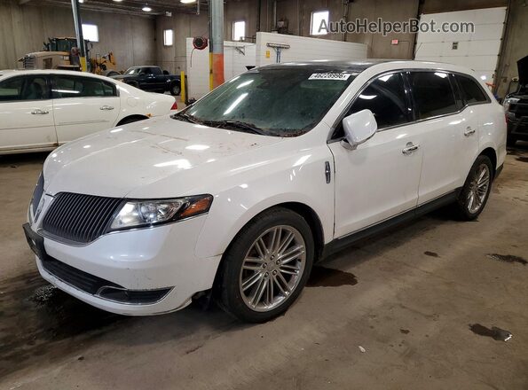 2LMHJ5AT9GBL02501 2016 LINCOLN MKT White Tył lewy