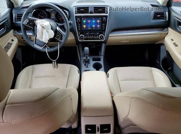 4S4BSANC7K3310543 2019 SUBARU OUTBACK White Widok zestawu wskaźników