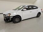 2019 Nissan Sentra S White vin: 3N1AB7AP6KY419100