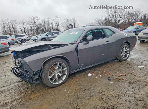 2C3CDZJG2PH507137 2023 DODGE CHALLENGER Серый Задняя левая четверть