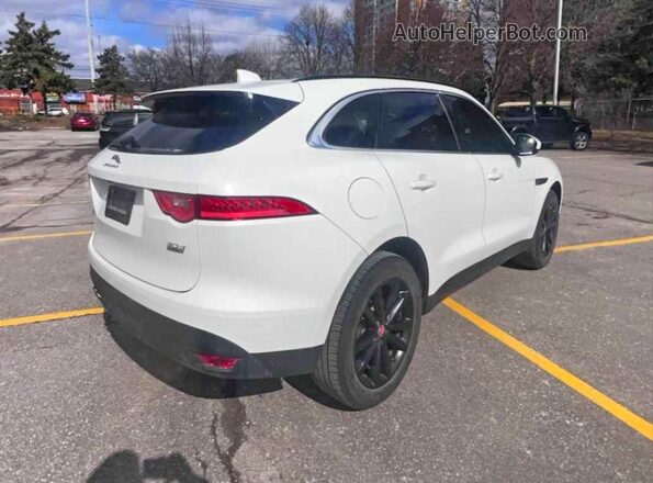 SADCK2FN9JA296349 2018 JAGUAR F-PACE White Widok z przodu