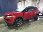 2026 Jeep Compass Limited Красный vin: 3C4NJDCN5TT184229 Damage: Left Front Fender, Dent(S) W/ Paint Dmg, > 12 Inches