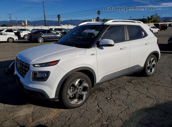 KMHRC8A3XNU208940 2022 HYUNDAI VENUE Белый Задняя левая четверть