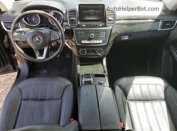 4JGDA5JB5GA687116 2016 MERCEDES-BENZ GLE Черный Вид щитка приборов