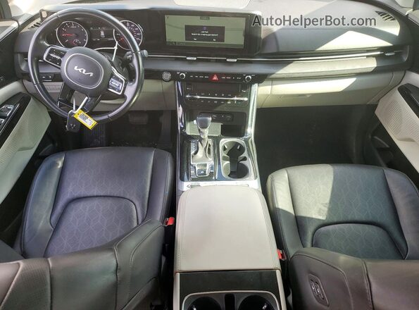 KNDNE5H38N6082034 2022 KIA CARNIVAL Красный Вид щитка приборов
