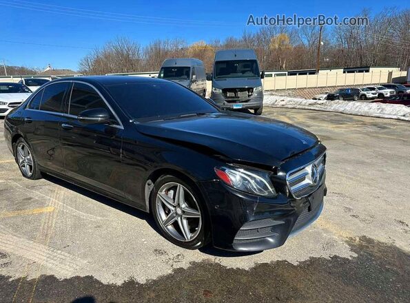 WDDZF4KBXHA053876 2017 MERCEDES-BENZ E Black წინა ხედი
