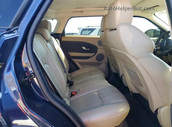 SALVP2BG9GH103252 2016 LAND ROVER RANGE Синий Вид задней части салона