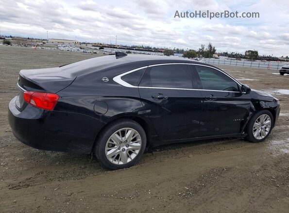 1G11X5S31KU138784 2019 CHEVROLET IMPALA Черный Задняя правая четверть