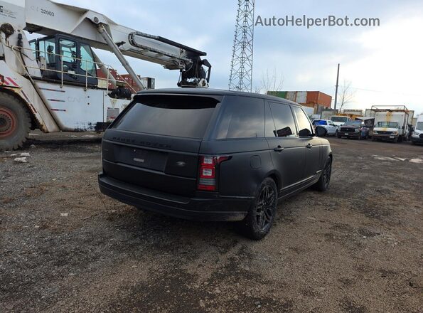 SALGS3EF1GA274604 2016 LAND ROVER RANGE ROVER Черный Передняя правая четверть