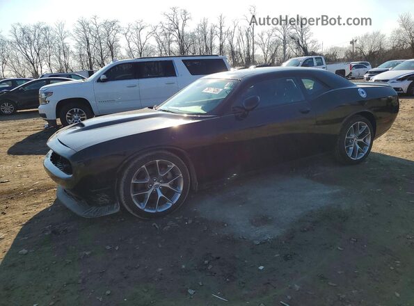 2C3CDZJG9PH503666 2023 DODGE CHALLENGER Черный Задняя левая четверть