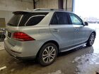 2016 Mercedes-benz Gle 350 4matic Серебряный vin: 4JGDA5HB3GA704520