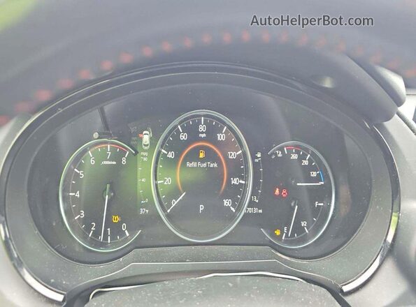 JM3TCBDY1P0655673 2023 MAZDA CX-9 Gray Вид щитка приладів