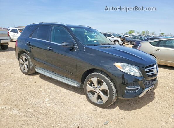4JGDA5JB5GA687116 2016 MERCEDES-BENZ GLE Черный Вид спереди