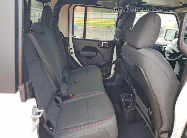 1C6RJTBG0TL150894 2026 JEEP GLADIATOR White Widok tylnych siedzeń