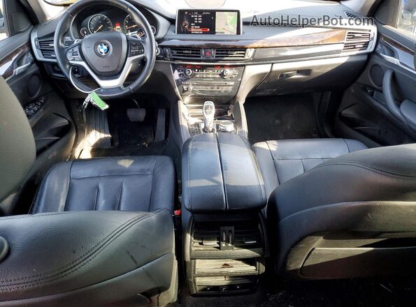 5UXKU2C51G0N80271 2016 BMW X6 Черный Вид щитка приборов