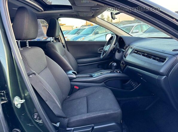 3CZRU5H55HM709616 2017 HONDA HR-V Green Widok z tyłu