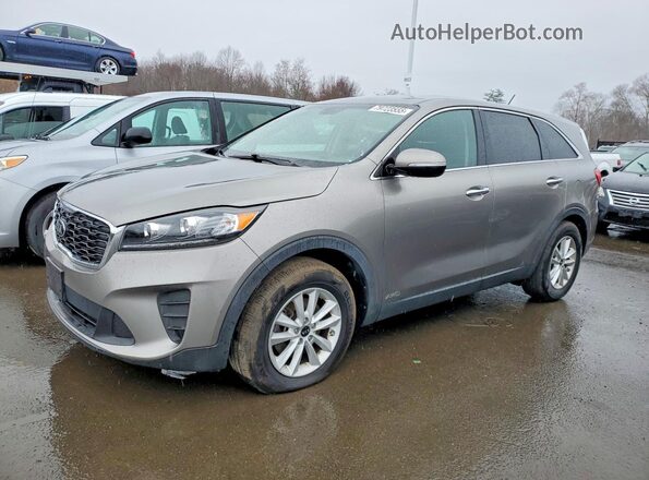 5XYPGDA51KG521656 2019 KIA SORENTO Серебряный Задняя левая четверть