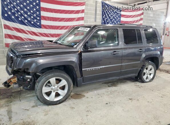 1C4NJRFBXHD127343 2017 JEEP PATRIOT Угольный Задняя левая четверть