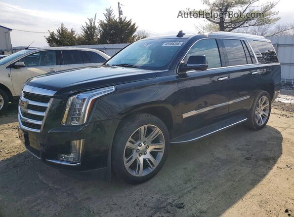 1GYS4BKJ2GR355251 2016 CADILLAC ESCALADE Черный Передняя левая четверть