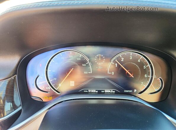 WBA7F0C51GGL99651 2016 BMW OTHER Gray Вид задніх сидінь