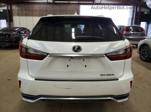 JTJDZKCA9J2004834 2018 LEXUS RX Белый Вид салона спереди
