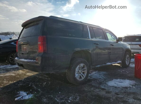 1GNSKHKC9GR394197 2016 CHEVROLET SUBURBAN Зеленый Задняя правая четверть