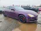 2017 Maserati Quattroporte S Фиолетовый vin: ZAM56RRL7H1246924