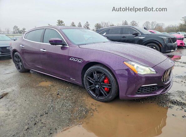 ZAM56RRL7H1246924 2017 MASERATI QUATTROPOR Фиолетовый Вид спереди