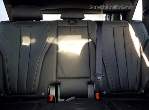 5UXKS4C36H0U05015 2017 BMW X5 Угольный Вид задней части салона