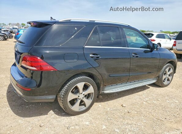 4JGDA5JB5GA687116 2016 MERCEDES-BENZ GLE Черный Передняя правая четверть