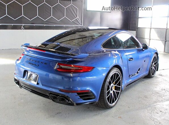 WP0AD2A91JS156295 2018 PORSCHE 911 Blue Przód prawy