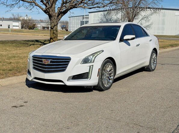 1G6AX5SS3K0143154 2019 CADILLAC CTS Белый Задняя правая четверть