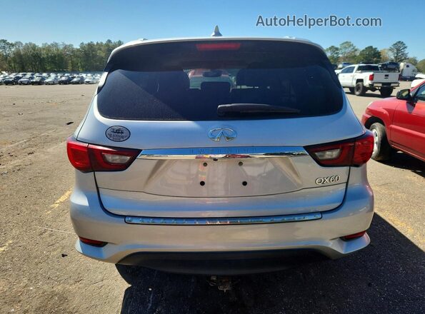 5N1DL0MN6KC555546 2019 INFINITI QX60 Серебряный Вид салона спереди