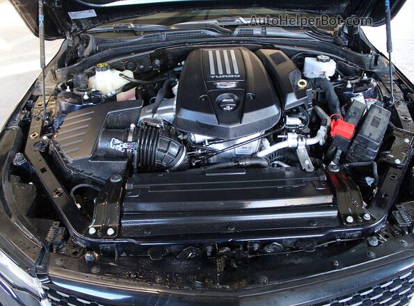 1G6DB5RL8M0118876 2021 CADILLAC CT4 Черный Вид панели приборов