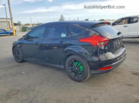 1FADP3K2XGL393601 2016 FORD FOCUS Черный Задняя левая четверть