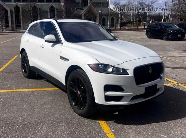SADCK2FN9JA296349 2018 JAGUAR F-PACE White Tył lewy