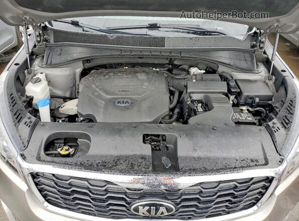 5XYPGDA51KG521656 2019 KIA SORENTO Серебряный Вид наклейки с VIN-кодом