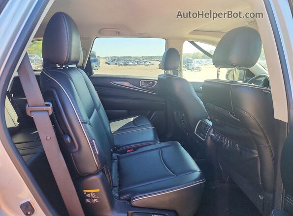 5N1DL0MN6KC555546 2019 INFINITI QX60 Серебряный Вид подкапотного пространства
