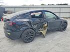 2022 Tesla Model Y Black vin: 7SAYGDEE1NA007462