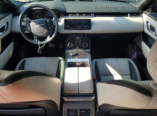 SALYL2EX9KA222327 2019 LAND ROVER RANGE ROVER White Vista del cuadro de instrumentos