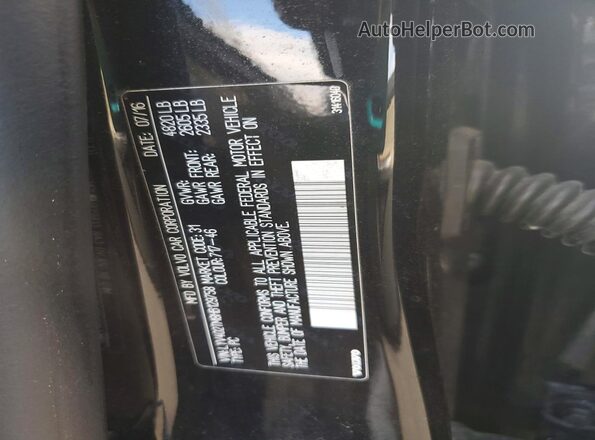 LYV402TM8HB129758 2017 VOLVO S60 Черный Вид наклейки с VIN-кодом