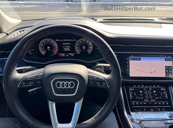 WA1FVAF12KD025943 2019 AUDI Q8 Серый Вид панели приборов