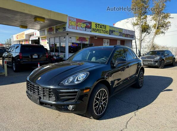 WP1AB2A52GLB56455 2016 PORSCHE MACAN Угольный Задняя левая четверть