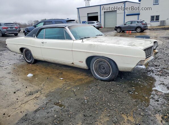 8E62Y218697 1968 FORD LTD White წინა მარჯვენა