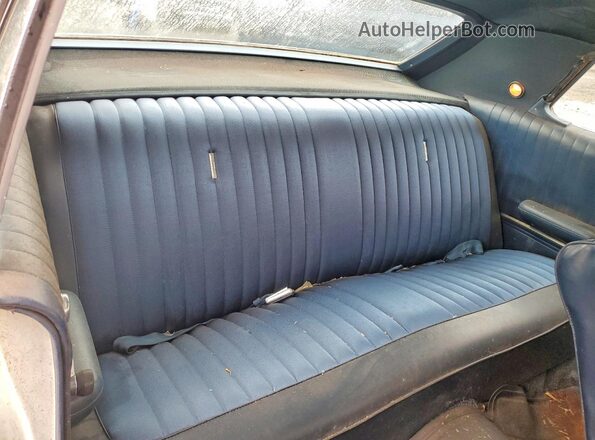 8E62Y218697 1968 FORD LTD White უკანა სავარძლების ხედი