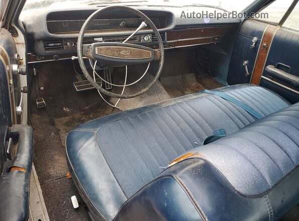 8E62Y218697 1968 FORD LTD White წინა პანელის ხედი