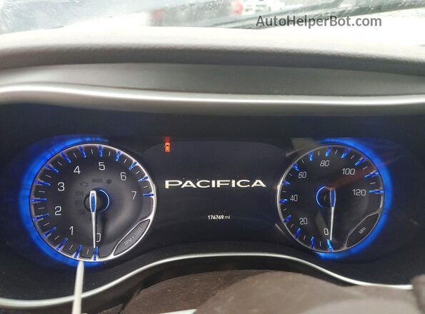 2C4RC1BG2KR666171 2019 CHRYSLER PACIFICA Синий Вид задних сидений